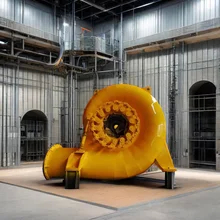 Generatore a turbina ad acqua con metodo di raffreddamento raffreddamento ad aria/acqua e 450-1000 giri al minuto