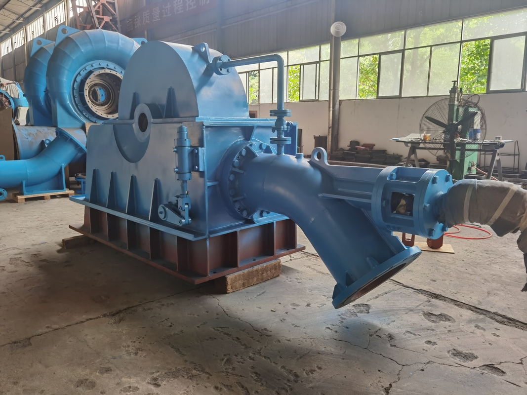 5T-50T Generatore a turbina Pelton personalizzato con raffreddamento ad olio d'aria ed eccitazione tiristor