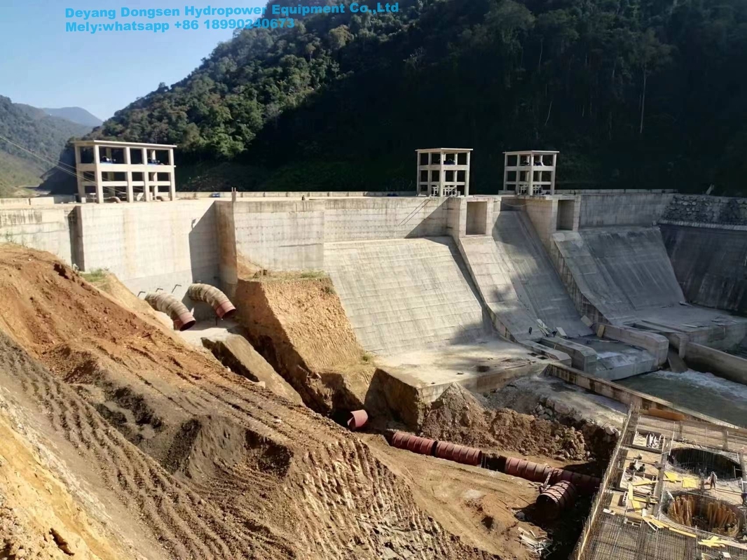 Generatore idroturbina in acciaio inossidabile da 200 kW a 20 MW attrezzature personalizzate per centrali idroelettriche