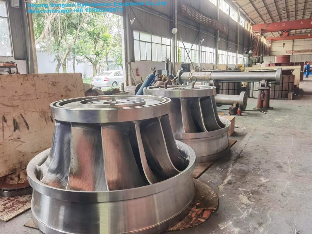 Generatore di idroturbine in acciaio inossidabile per testa 5m-500m e capacità 200kw-20mw