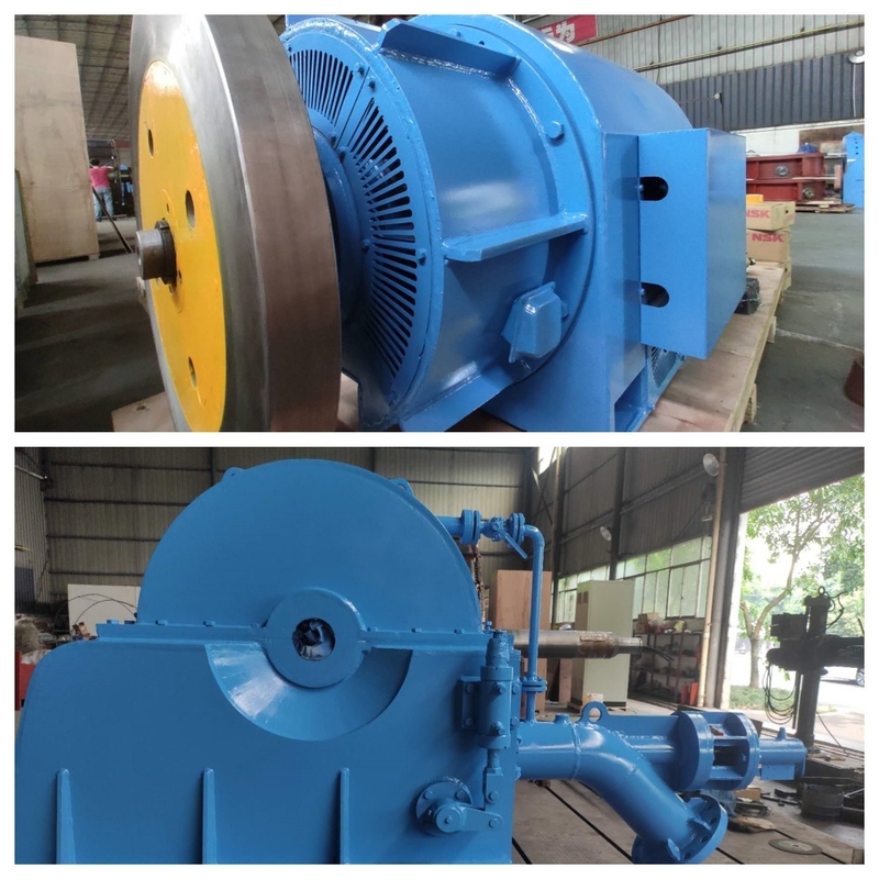 Generatore di turbina a ruota di ghisa di ferro fuso corrente nominale 100A-1000A 100KW-50MW per la generazione di energia