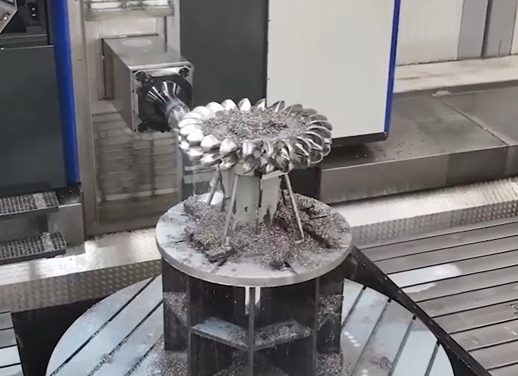 Generatore di turbina a ruota di ghisa di ferro fuso corrente nominale 100A-1000A 100KW-50MW per la generazione di energia