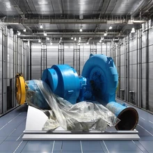 Generatore di turbina ad acqua di raffreddamento aria / acqua con corlore personalizzato