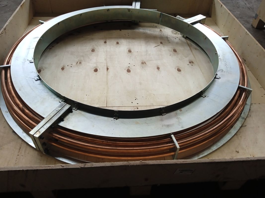 Intervallo di temperatura di funzionamento 0-80°C Riscaldatore ad olio d'aria 500x500x500 mm Riscaldatore e soluzione di raffreddamento dell'olio dell'unità di turbina idraulica