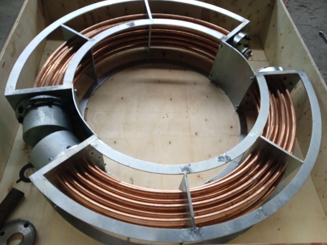 Intervallo di viscosità dell'olio 10-500 CSt Riscaldatore idraulico dell'olio OEM Right Fornisce raffreddamento del fluido idraulico e stabilità della temperatura del sistema