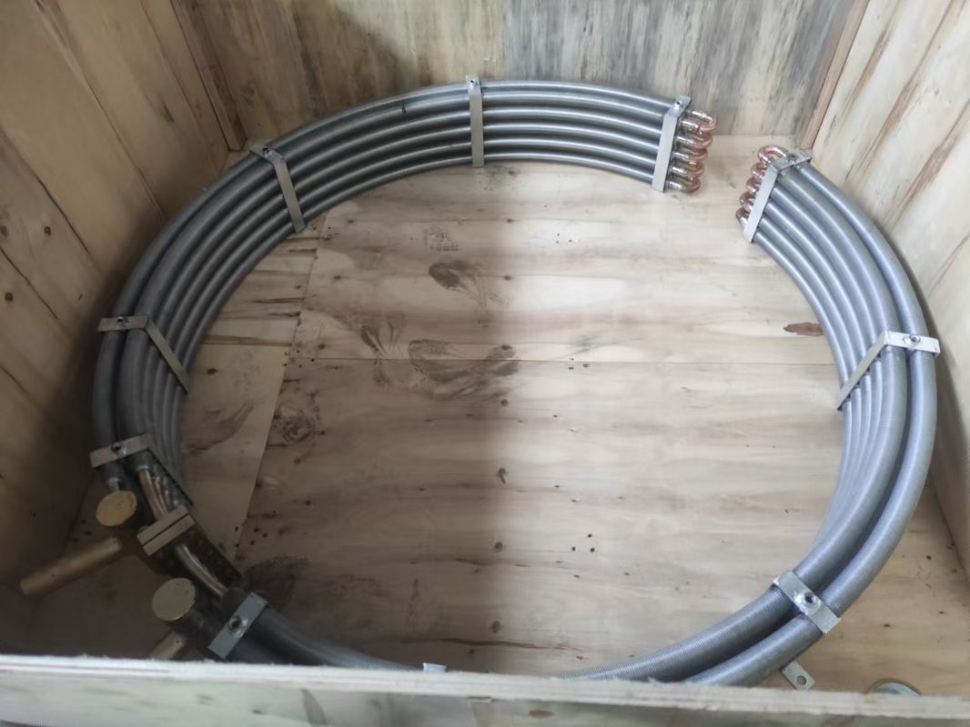 10 a 100 kg raffreddatore ad olio per scambiatori di calore a turbina idroelettrica Alta affidabilità che garantisce un funzionamento continuo senza guasti