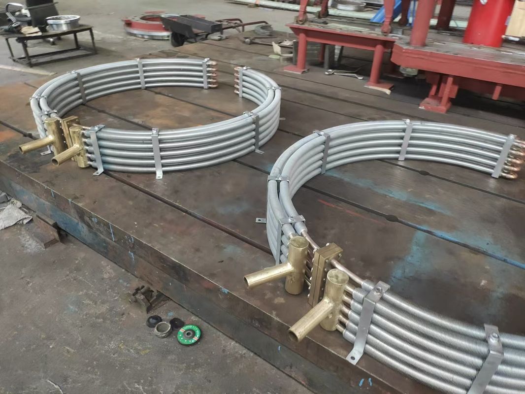 Intervallo di temperatura di funzionamento 0-80°C Riscaldatore ad olio d'aria 500x500x500 mm Riscaldatore e soluzione di raffreddamento dell'olio dell'unità di turbina idraulica