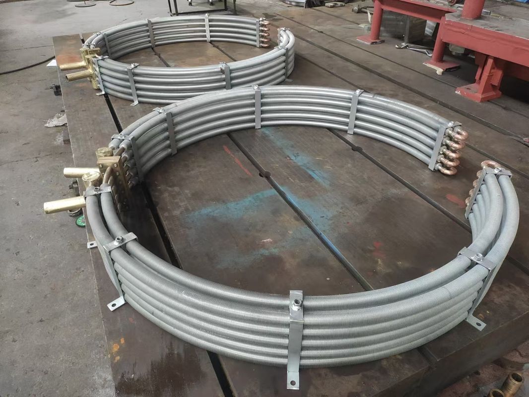 Intervallo di viscosità dell'olio 10-500 CSt Riscaldatore idraulico dell'olio OEM Right Fornisce raffreddamento del fluido idraulico e stabilità della temperatura del sistema