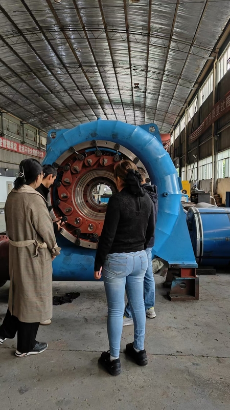 200kw-20mw Generatore a turbina ad acqua Installazione verticale / orizzontale Lunga durata di vita