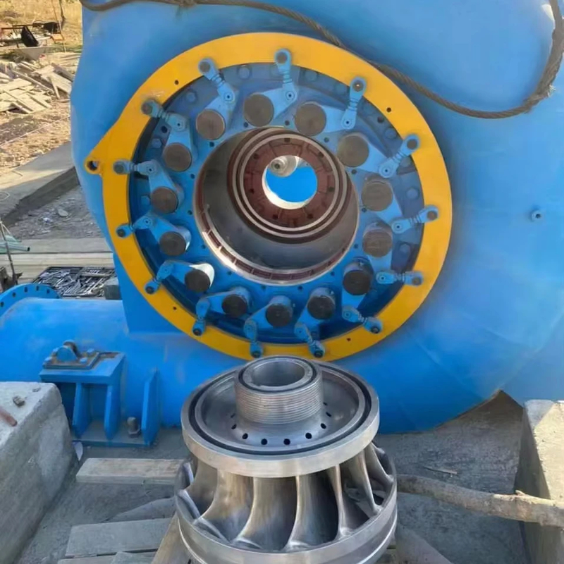 Generatore di turbina ad acqua di silicio statico a spazzola a colori personalizzato
