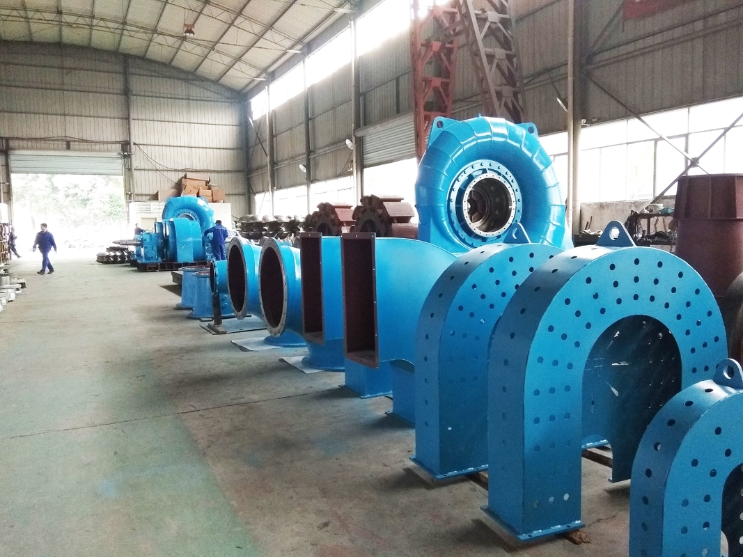 Acciaio e acciaio inossidabile 50HZ/60HZ Francis Francis Turbina generatrice per stazione idroelettrica