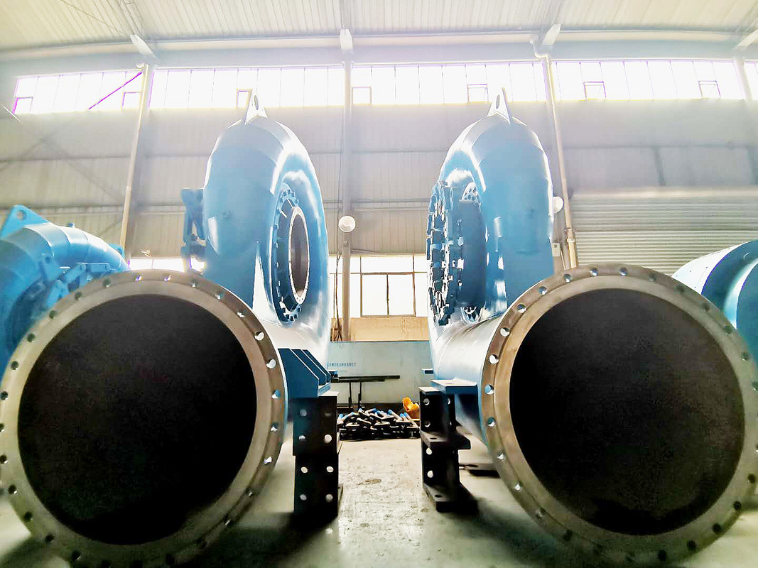 Turbine idroelettriche di tipo Francis per la centrale elettrica di Sustainablemini