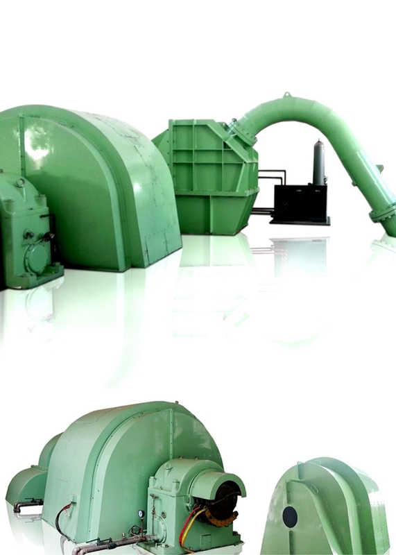 Flusso di Progetto Personalizzabile 0.48 M3/s A 1.23 M3/s Turbina Pelton con Generatore per Centrali Idroelettriche