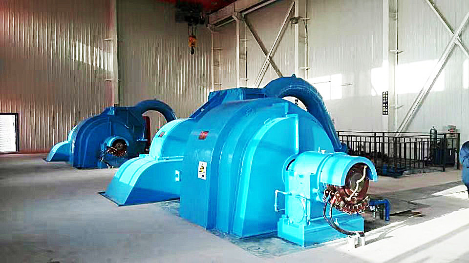Produttore di turbine idroelettriche di buona qualità Generatori personalizzati per la testa dell'acqua Centrali elettriche da 20 m a 200 m
