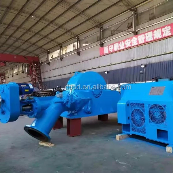 Metodo di installazione verticale / orizzontale 500kW Turbo Turbine Hydro Generator con AVR personalizzato