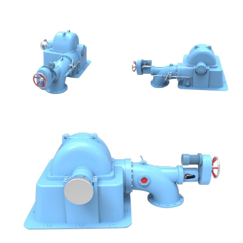 2000-10000kg Turbo Turbine Generator progettato per il flusso di 109 metri cubi al secondo Potenza gamma 500 kilowatt a 70 megawatt produzione di energia