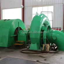 Sistema di controllo PLC Generatore di turbina ad acqua 1000 KW Potenza di uscita Aria/Acqua di raffreddamento per la produzione di energia