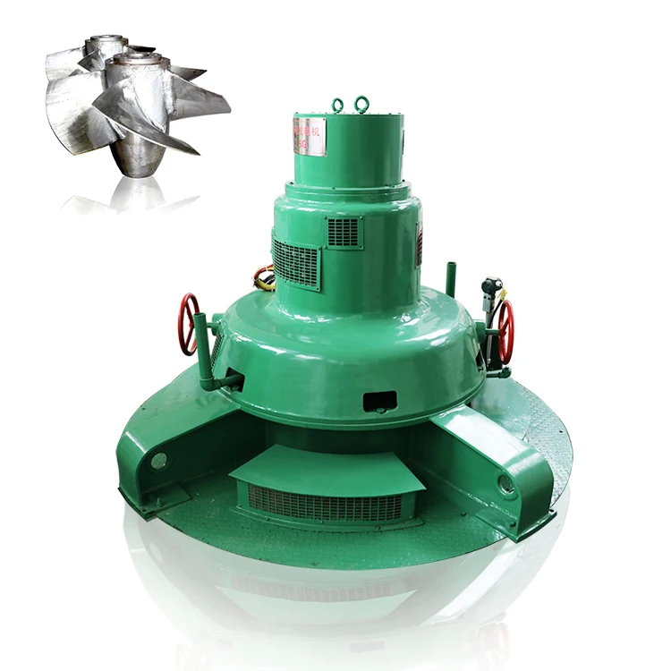 Sistema di controllo PLC Generatore di turbina ad acqua 1000 KW Potenza di uscita Aria/Acqua di raffreddamento per la produzione di energia