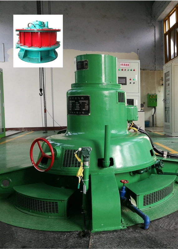 Generazione di energia ecologica Corridore in acciaio inossidabile Kaplan Turbina idraulica idrogeneratore con velocità nominale 100-1500 r/min