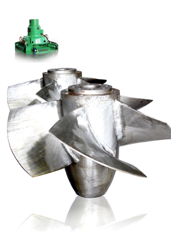 2025 Progettazione e produzione in acciaio inossidabile standard Francis Hydro Turbine Runner e parti per turbine idroelettriche