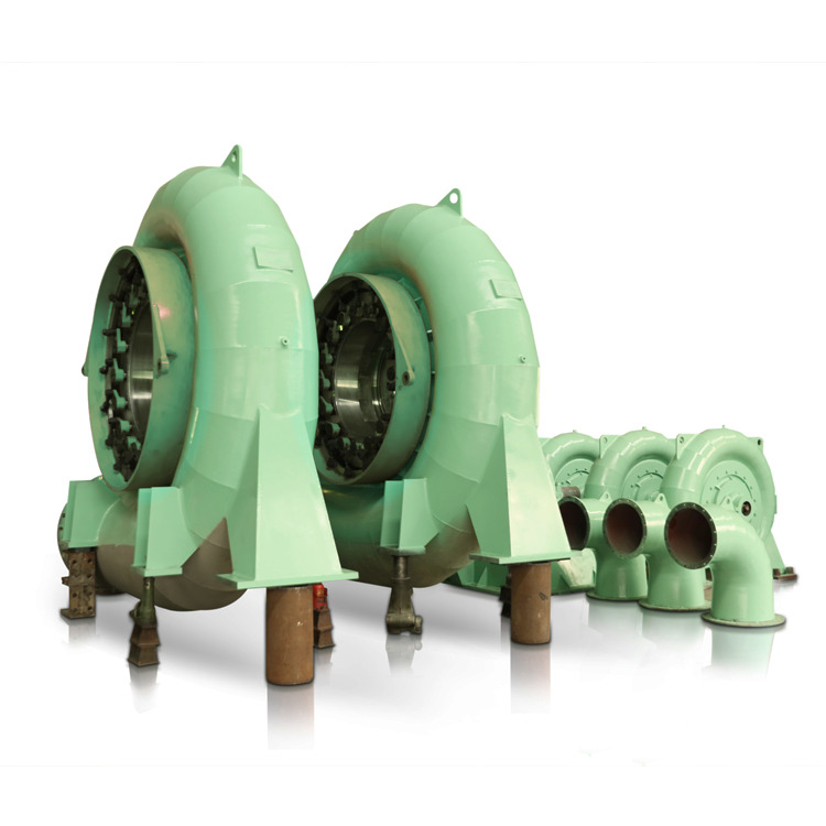 150RPM-1000RPM Gamma di velocità Generatore a turbina ad acqua Basso livello di rumore ≤80dB e lunga durata superiore a 30 anni