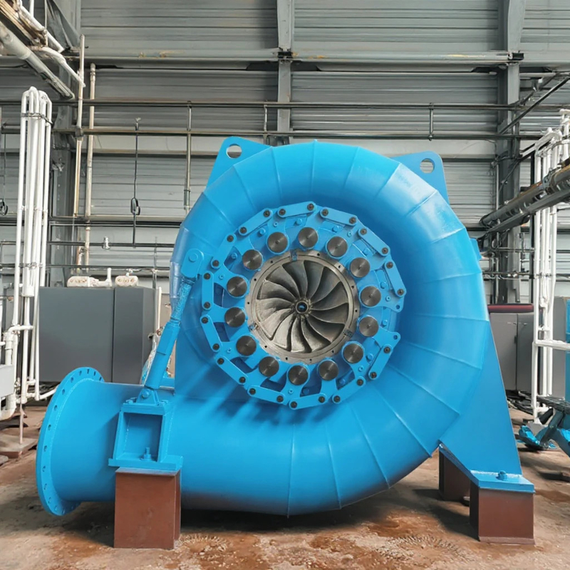 Sistema di controllo di automazione sostenibile Francis Generatore idroturbina per potenza nominale 300kw-20MW In energia rinnovabile