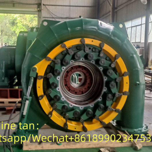 Generatore a turbina ad acqua a controllo automatico per la generazione di energia