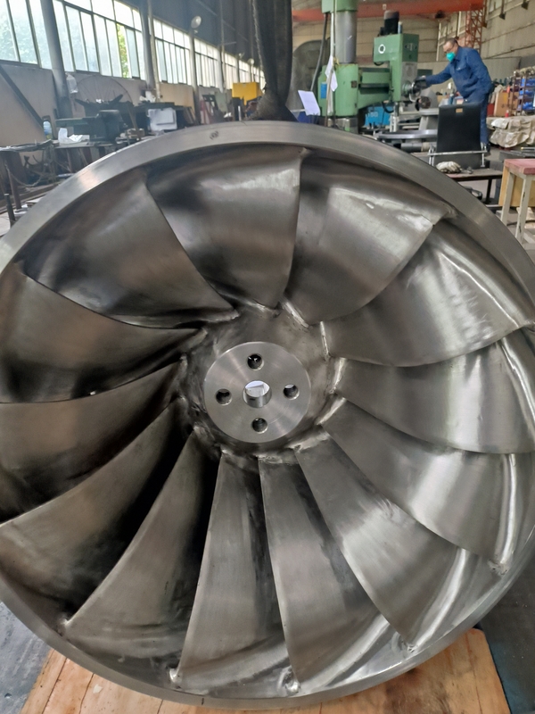Turbina idroelettrica a lunghezza di lama personalizzata per energia rinnovabile e ecologica da 200 kW a 20 MW