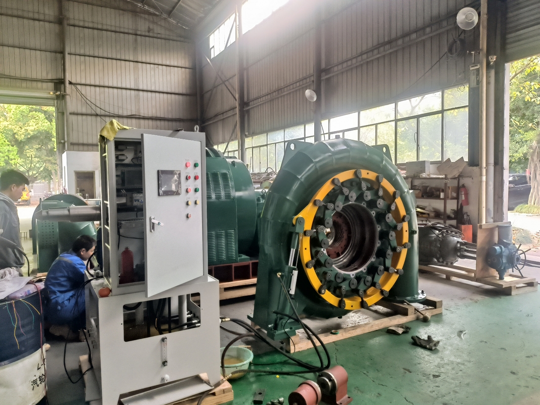 Grande diametro del tubo DN2250-3200mm Francis generatore di turbina ad acqua per la generazione di energia idrica ad alto flusso