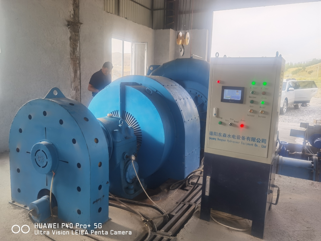 Equipaggiamento per centrali elettriche a turbina idroelettrica di alto livello con opzioni di colori multipli