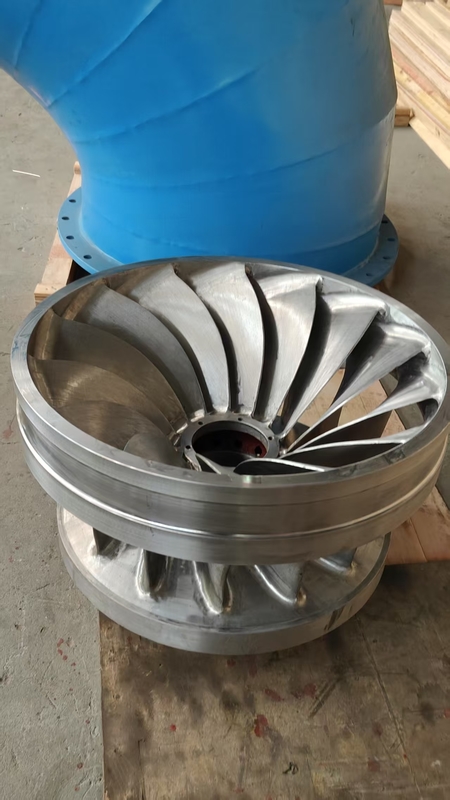 Turbina idroelettrica a lunghezza di lama personalizzata per energia rinnovabile e ecologica da 200 kW a 20 MW