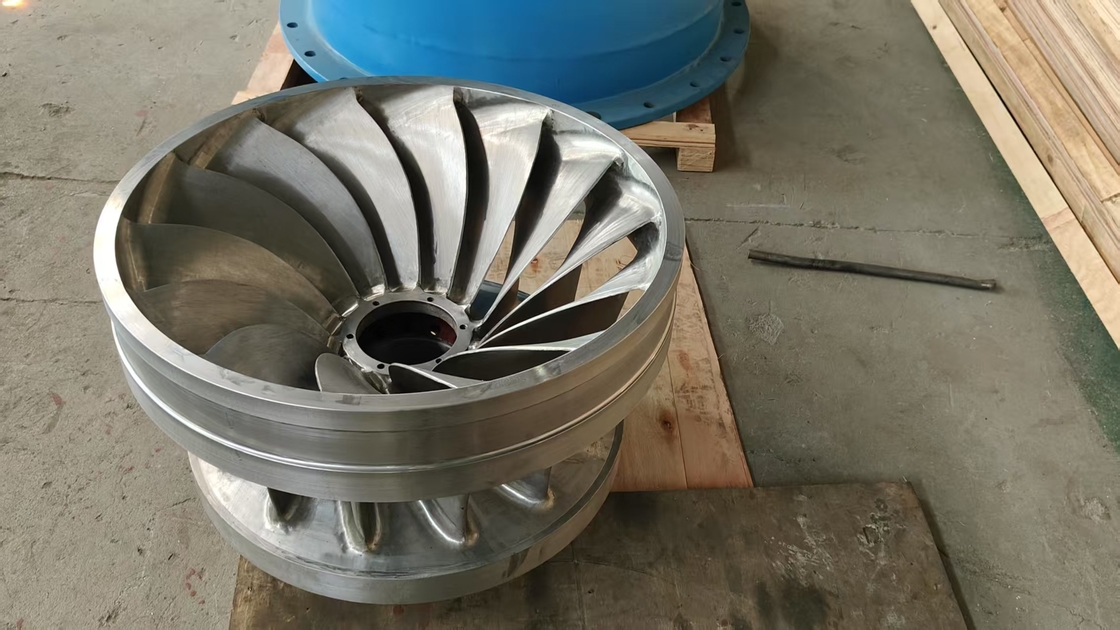 Turbina idroelettrica a lunghezza di lama personalizzata per energia rinnovabile e ecologica da 200 kW a 20 MW