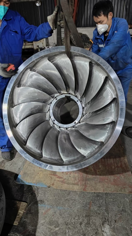 Turbina idroelettrica a lunghezza di lama personalizzata per energia rinnovabile e ecologica da 200 kW a 20 MW