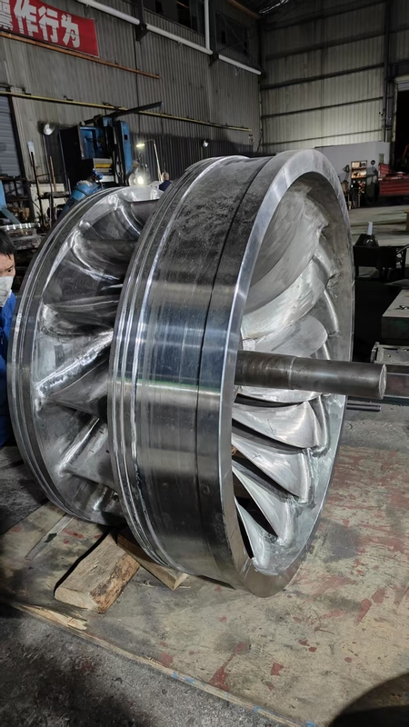 Turbina idroelettrica in acciaio inossidabile per la produzione di energia ecologica e sostenibile