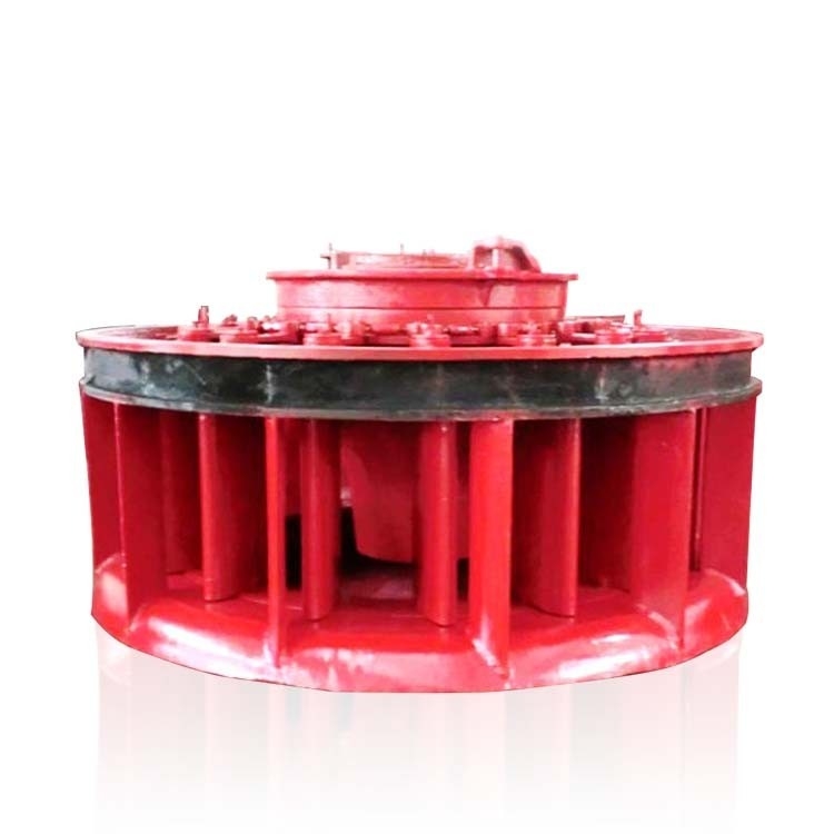 Turbina idroelettrica in acciaio inossidabile a lama regolabile con velocità nominale del rotore di 1000 giri al minuto e diametro di uscita da 1 a 5 metri