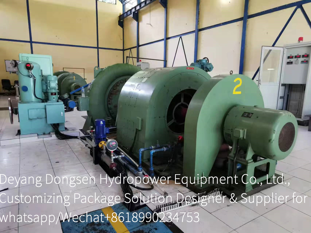 Turbina idroelettrica in acciaio inossidabile ad altezza di lama personalizzata per la produzione di energia duratura