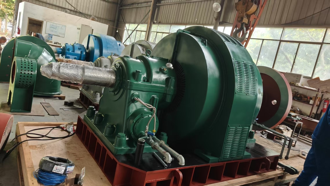 Turbina idroelettrica in acciaio inossidabile a lama regolabile con velocità nominale del rotore di 1000 giri al minuto e diametro di uscita da 1 a 5 metri