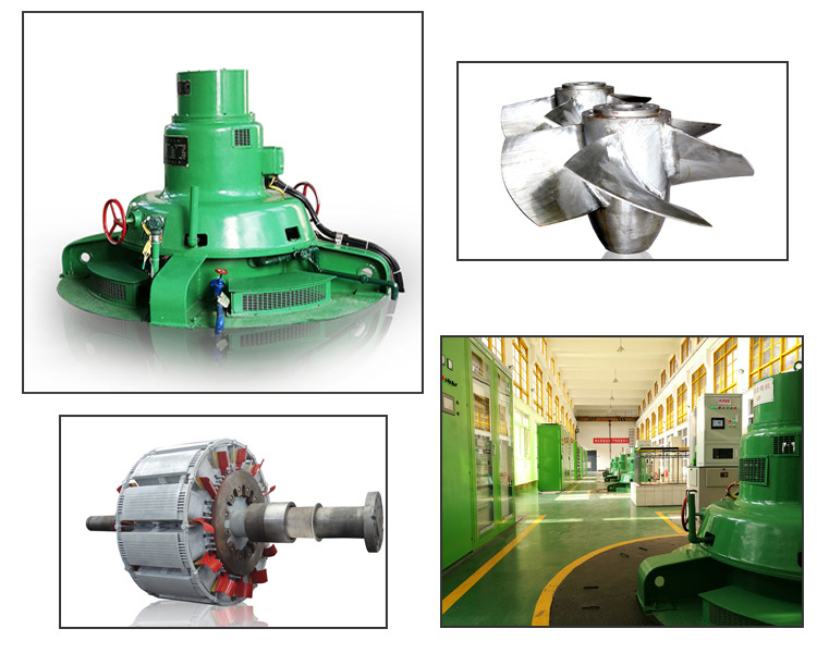 La produzione di energia pulita con il generatore a turbina ad acqua varia a seconda delle dimensioni e del design