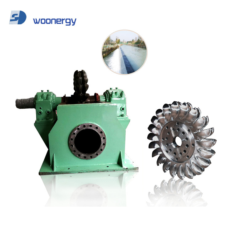 Sistema di controllo manuale o automatico Generatore idroturbina Kaplan di 1-10 metri di diametro