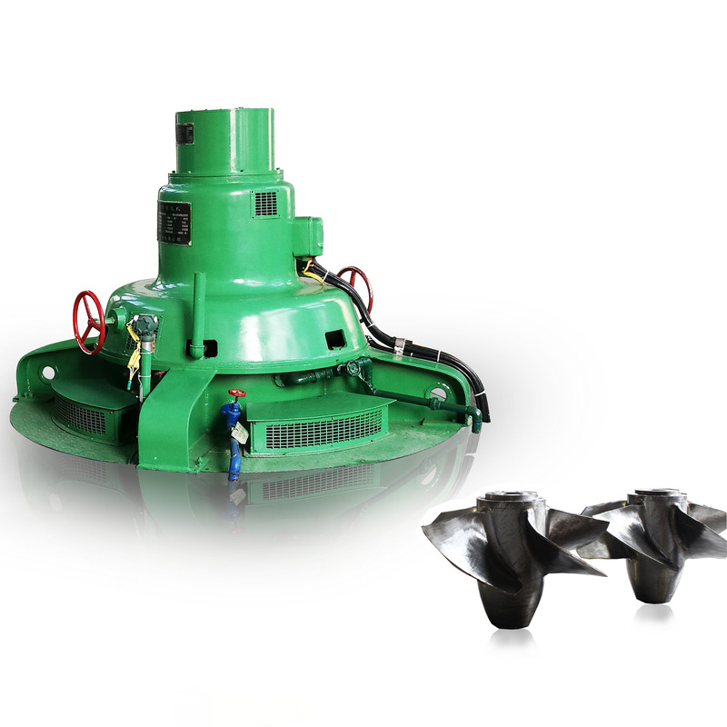 Larghezza della lama e intervallo di velocità personalizzati 150RPM-1000RPM Turbina idroelettrica per l'utilizzo sostenibile delle risorse idriche