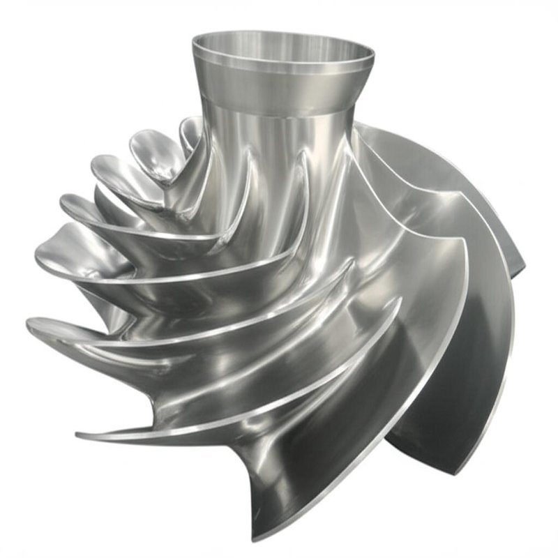 Turbina idroelettrica con velocità da 150 a 1000 giri al minuto Larghezza della lama personalizzata e diametro del turbina idroelettrica da 0,5 a 10 metri