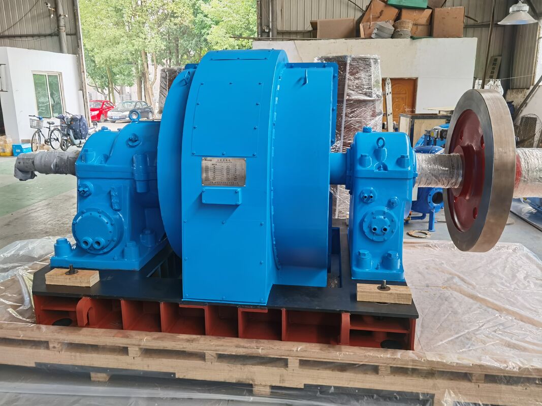 Materiale del corridore in acciaio inossidabile per generatore a turbina Francis con gamma di potenza da 300kW a 20MW e tecnologia di avviamento progressivo