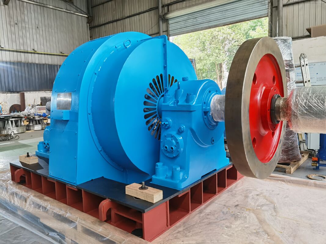 Materiale del corridore in acciaio inossidabile per generatore a turbina Francis con gamma di potenza da 300kW a 20MW e tecnologia di avviamento progressivo
