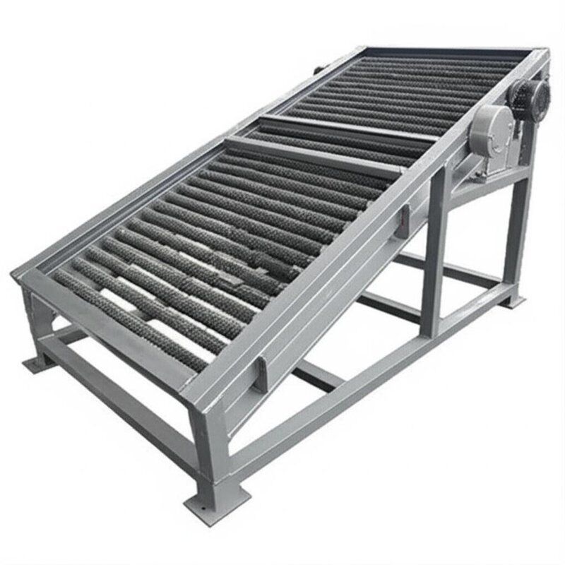 Macchina per la pulizia delle griglie di raccolta rifiuti a motore con spessore da 4,5 a 16 mm e velocità da 150RPM a 1000RPM per la rimozione di detriti industriali