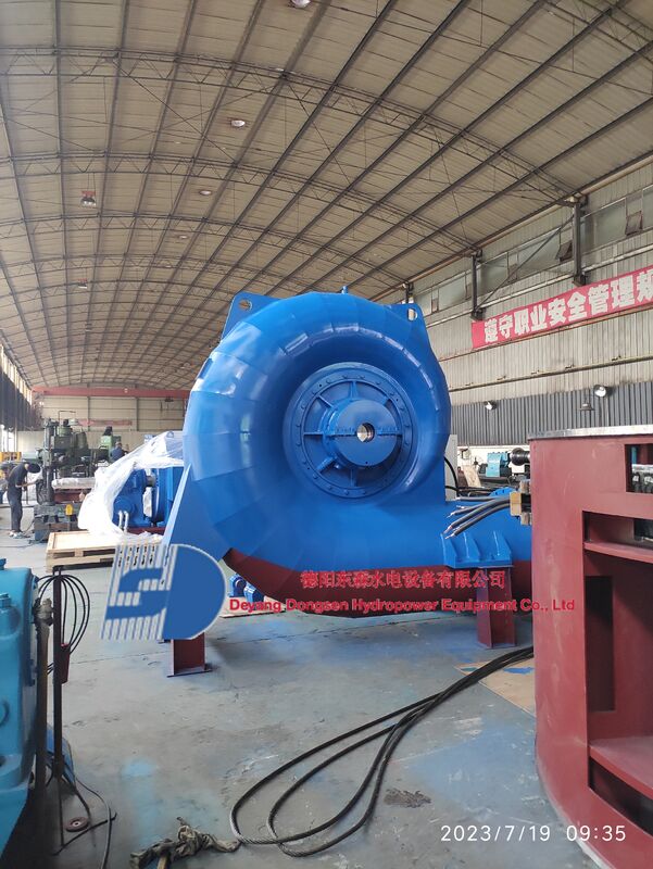 Francis Turbine Generator da 300 kW a 20 MW con durata di 30 ~ 50 anni e controllo automatico del governatore per le centrali idroelettriche