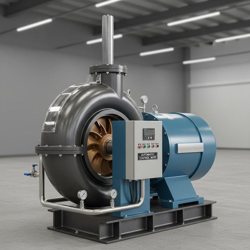 Modalità di controllo automatico Francis Turbine Generator con velocità da 150RPM a 1000RPM e Carbon Steel Volute per energia idroelettrica