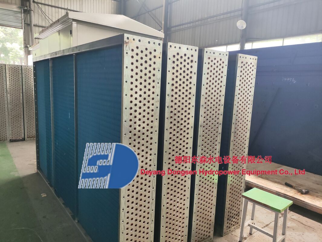 10 a 100 kg raffreddatore ad olio per scambiatori di calore a turbina idroelettrica Alta affidabilità che garantisce un funzionamento continuo senza guasti