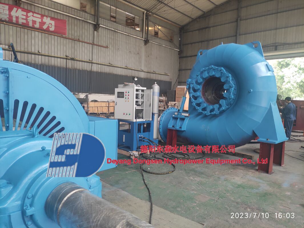 Componenti OEM per turbine idroelettriche in acciaio inossidabile ottimizzati per l'efficienza degli impianti idroelettrici e la durata a lungo termine