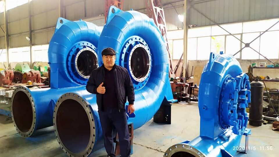 Generatore a turbina Francis in acciaio inossidabile con modalità di controllo automatico e 450-1000 RPM per soluzioni di energia idroelettrica