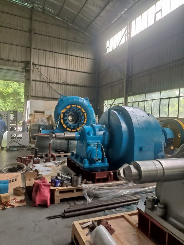 Generatore a turbina Francis in acciaio inossidabile con modalità di controllo automatico e 450-1000 RPM per soluzioni di energia idroelettrica
